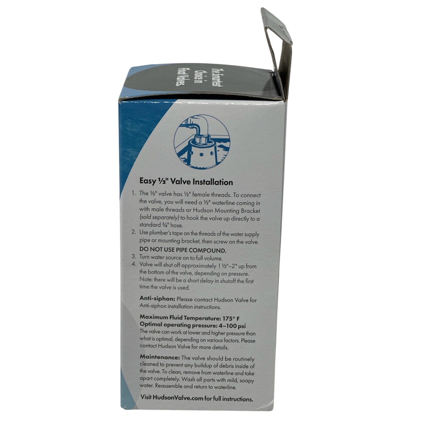 1/2" Hudson Valve