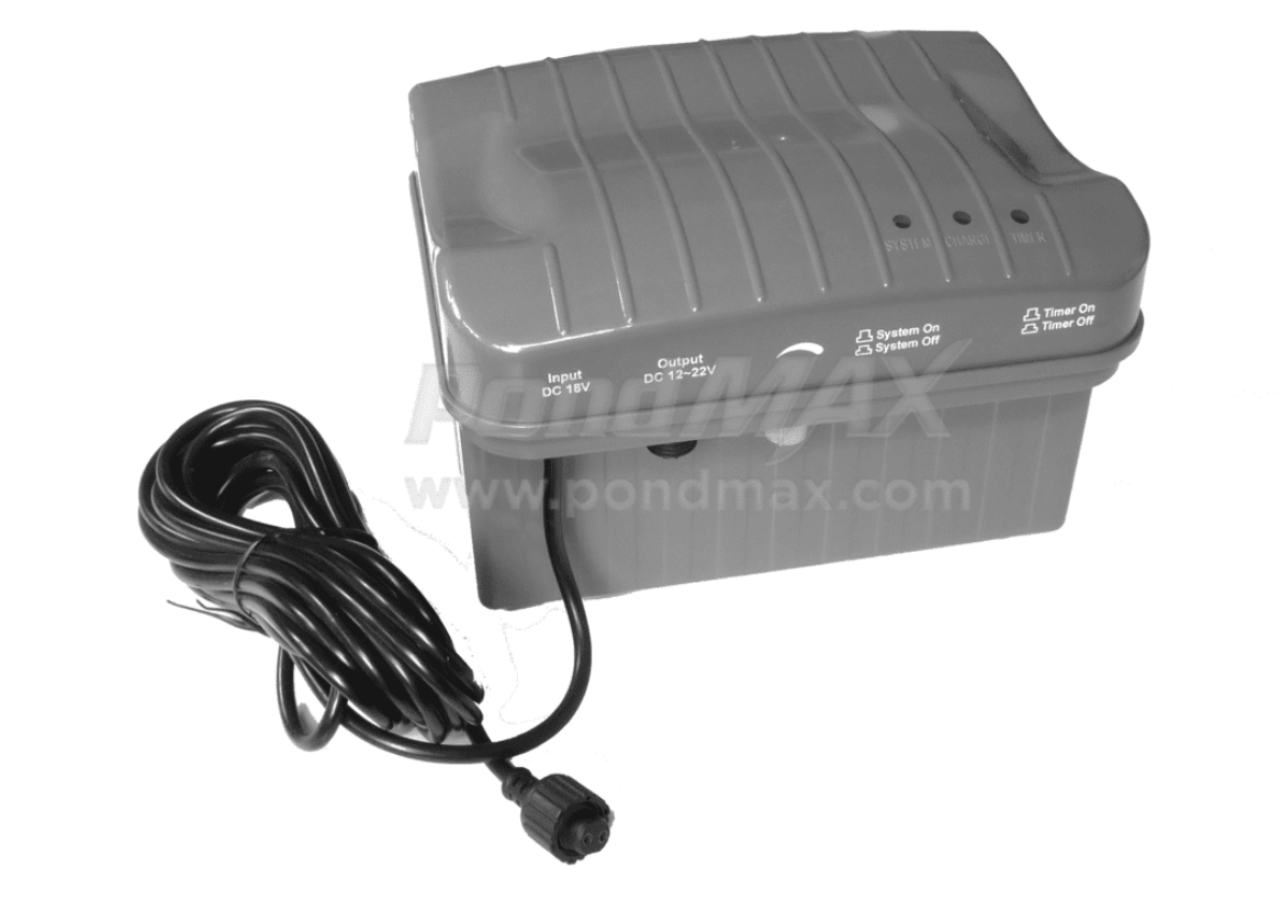 PondMAX Solar Battery Back-Up