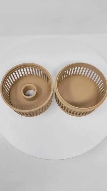 Fountain Pump Intake Screen — 3/4" & 1" FNPT (Tan, White, Beige, Black, Gray)
