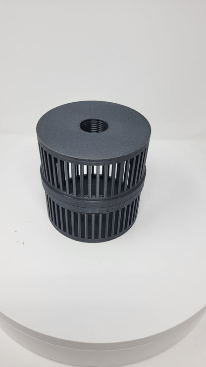 Fountain Pump Intake Screen — 3/4" & 1" FNPT (Tan, White, Beige, Black, Gray)