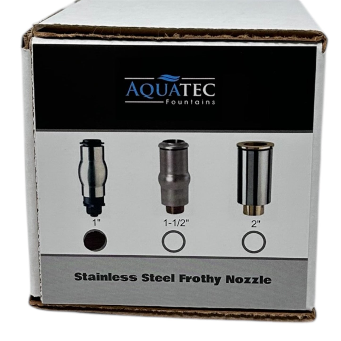 1" Stainless Steel Adjustable Frothy Nozzle