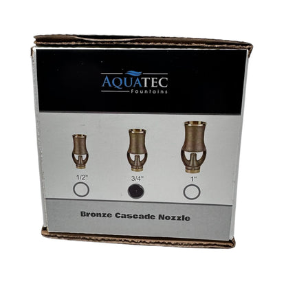 3/4" Bronze Cascade Nozzle