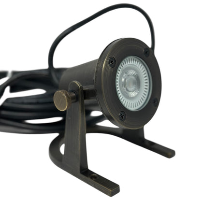 Brass Low Voltage LED Light