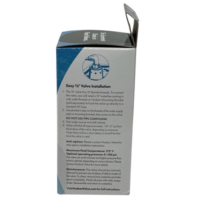 1/2" Hudson Valve